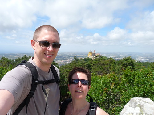 Claire & Ed with Pena Palace