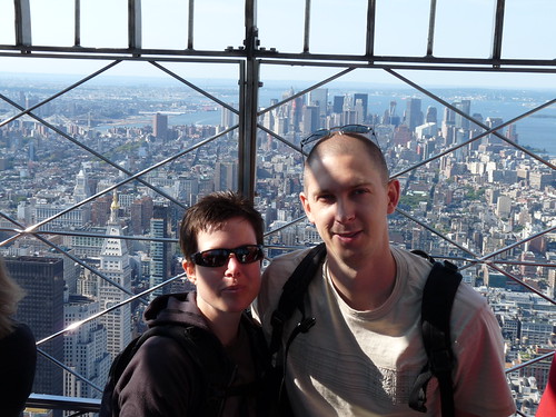 Us with Manhattan Behind