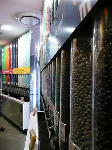 The M&Ms wall - yummy