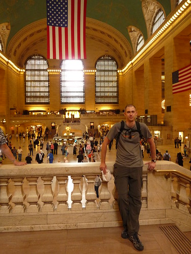 Ed in Grand Central Station