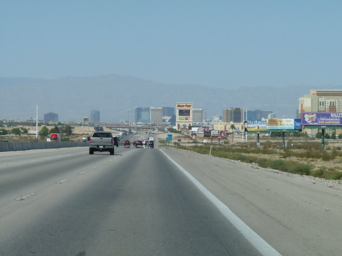 Arriving in Las Vegas