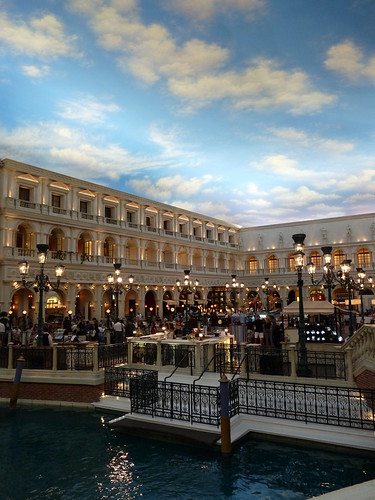 St. Mark&rsquo;s Square inside the Venetian Hotel and Casino