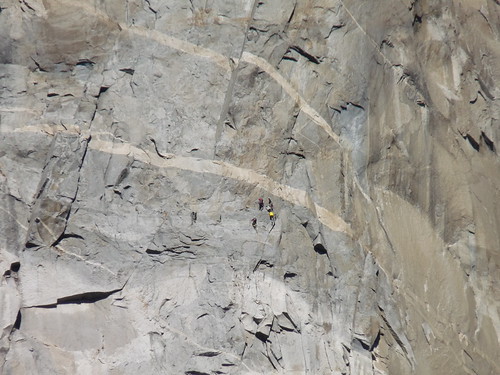 Climbers on El Capitan