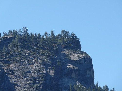 Glacier Point from Vernal Falls
