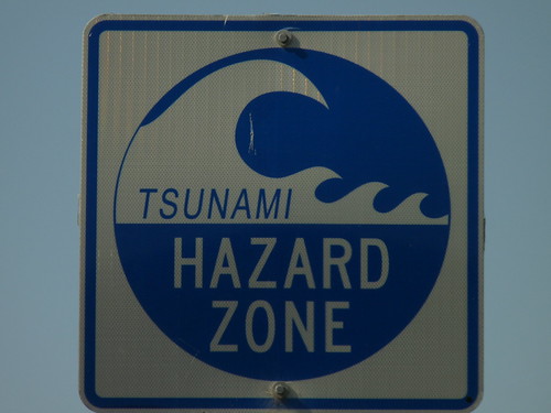 Uh-oh - Tsunami region