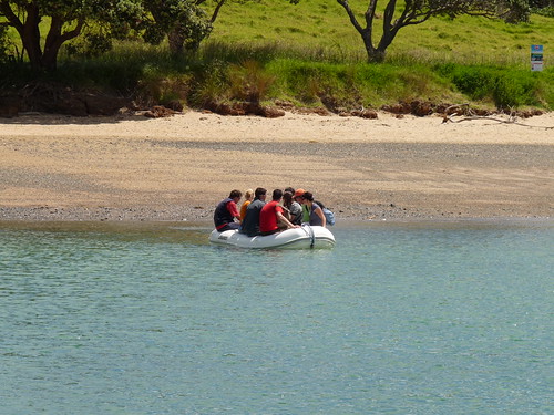 The taxi back from the beach