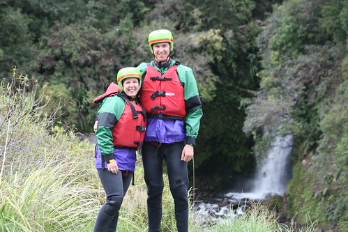 Us all set to hit the rapids