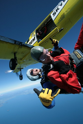 Jumping out of a perfectly good plane!
