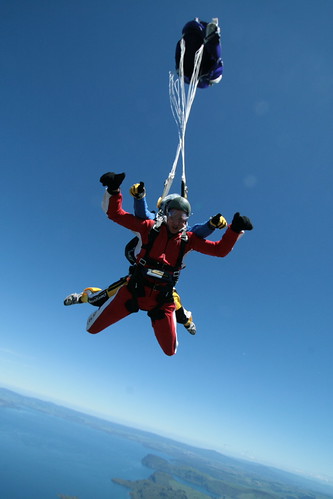 Ed skydiving