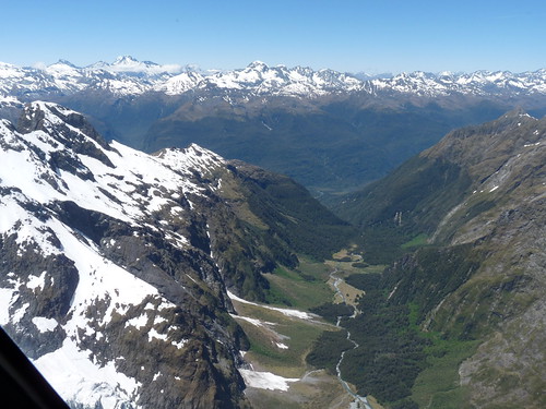 View from the helicopter