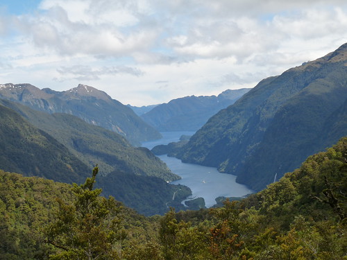 Our first view of Doubtful Sound