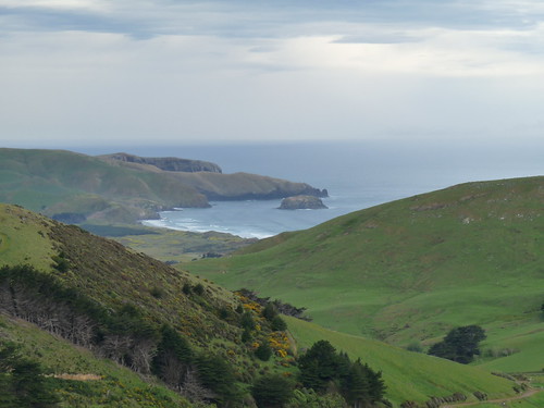 Views over Otago Peninsula