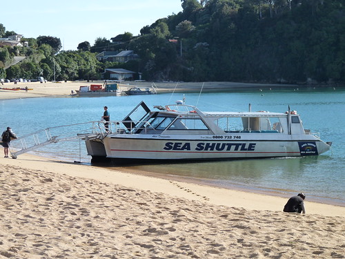 Our taxi around the Abel Tasman
