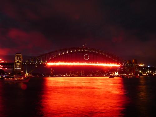 Sydney Harbour Bridge on New Year&rsquo;s Eve