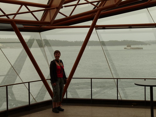Claire inside the Opera House