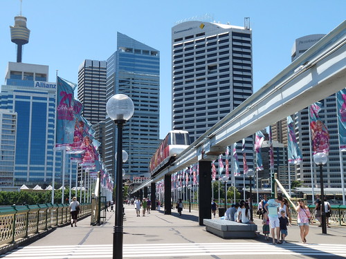 Monorail at Darling Harbour