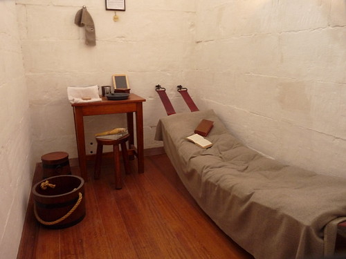 Restored cell in the Separate Prison at Port Arthur
