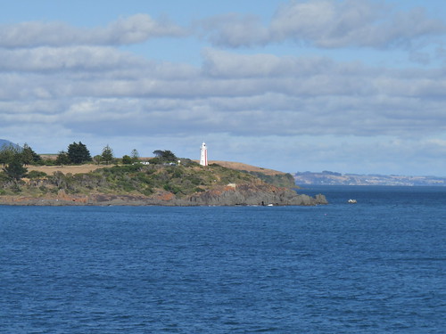 Devonport lighthouse from the ferry