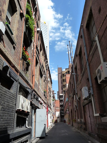 One of Melbourne&rsquo;s laneways