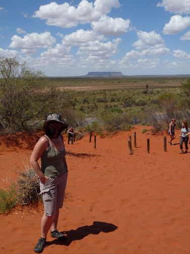 Claire at with Mount Connor