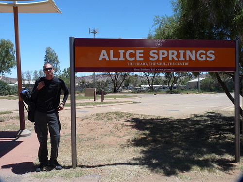 Ed at Alice Springs