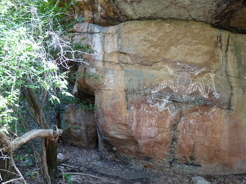 Rock art at Nourlangie Rock