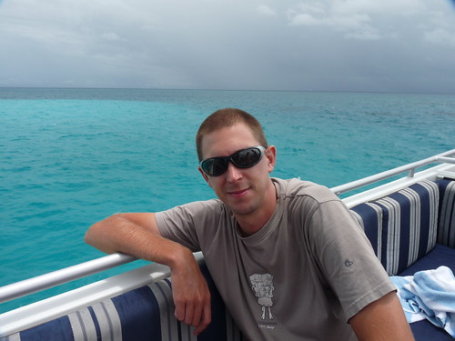 Ed at the Great Barrier Reef