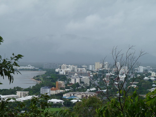 Storm clouds over Cairns