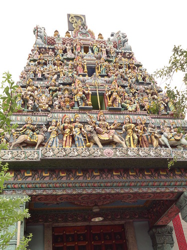 Sri Veeramakaliamman Temple dedicated to the godess Kali