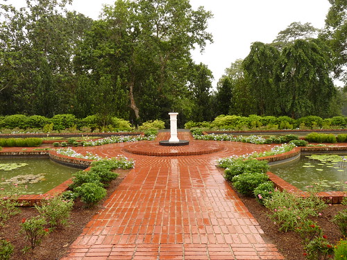 The Sundial Garden at the botanic gardens