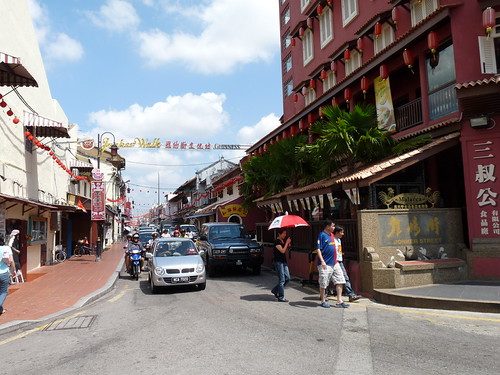 Jonker Street in Chinatown, Melaka