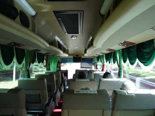 On the coach to Melaka!
