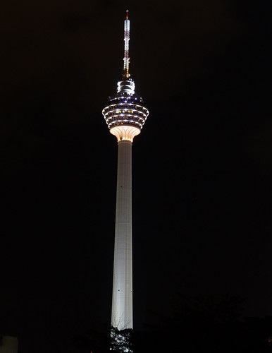 The view of the KL Tower from our room