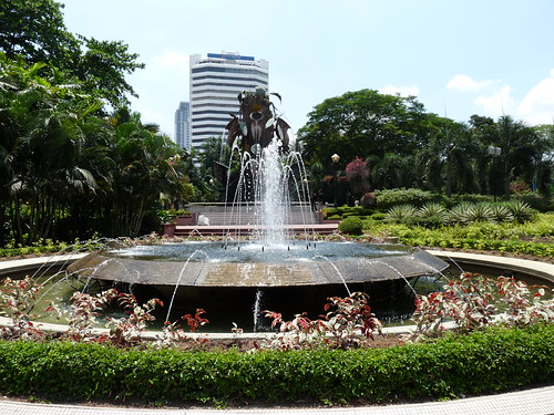 Fountain near Merdeka Square
