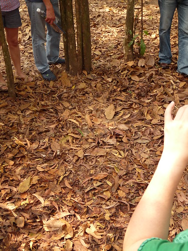 Disappeared into a tunnel