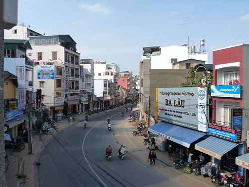View from our hotel room in Dalat