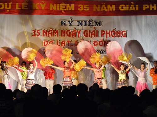 Liberation Day celebrations in Dalat