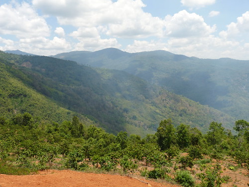 Views over Vietnam&rsquo;s highlands