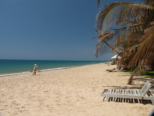 View from our resort along the beach