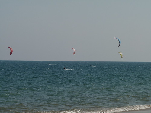 Kitesurfers on Mui Ne beach