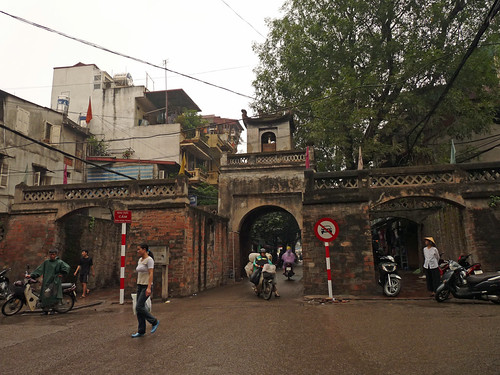 Cua O Quan Chuong - he Old East Gate of Hanoi