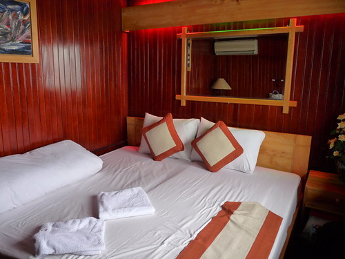 Our room onboard the boat