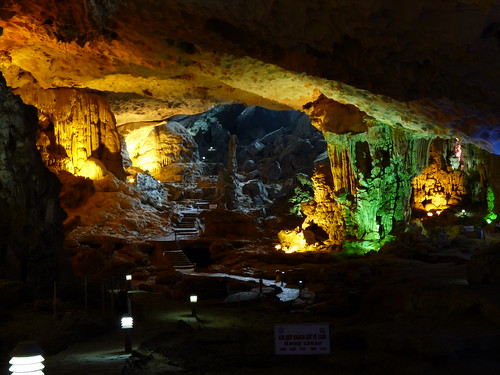 Inside Hang Sung caves