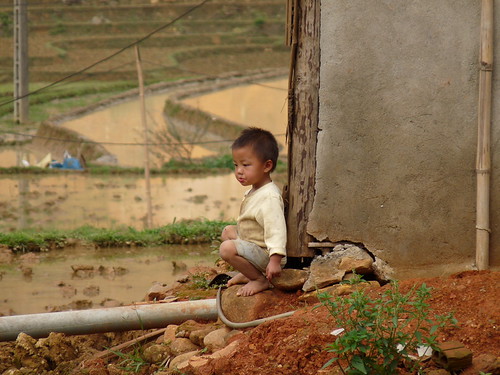 Child in the village