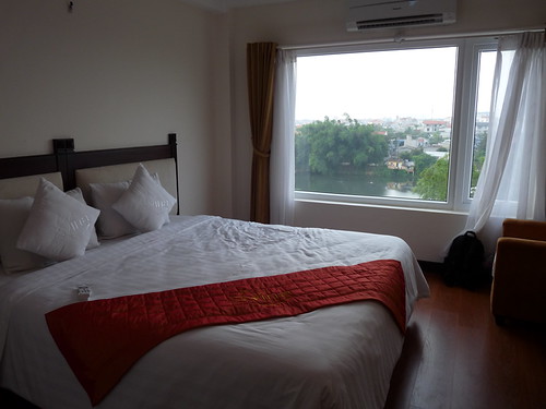 Our hotel room in Hue