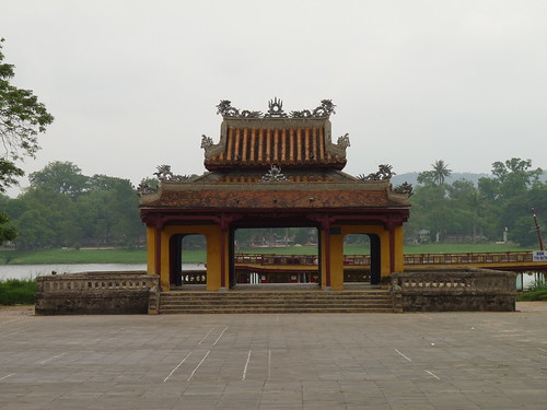 Riverside building outside the Citadel