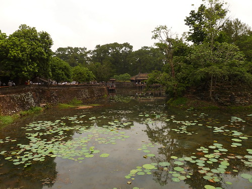 The lake at the Tomb of Tu Duc