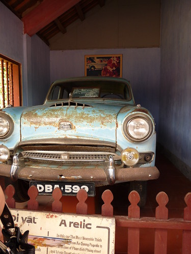 Thich Quang Duc&rsquo;s car which he drove to Saigon