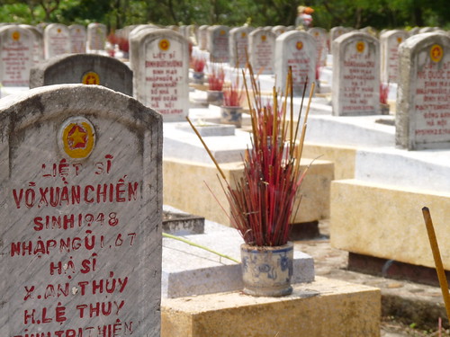 Graves at the National Cemetery