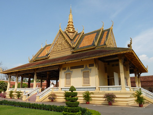 One of the buildings in the Royal Palace complex